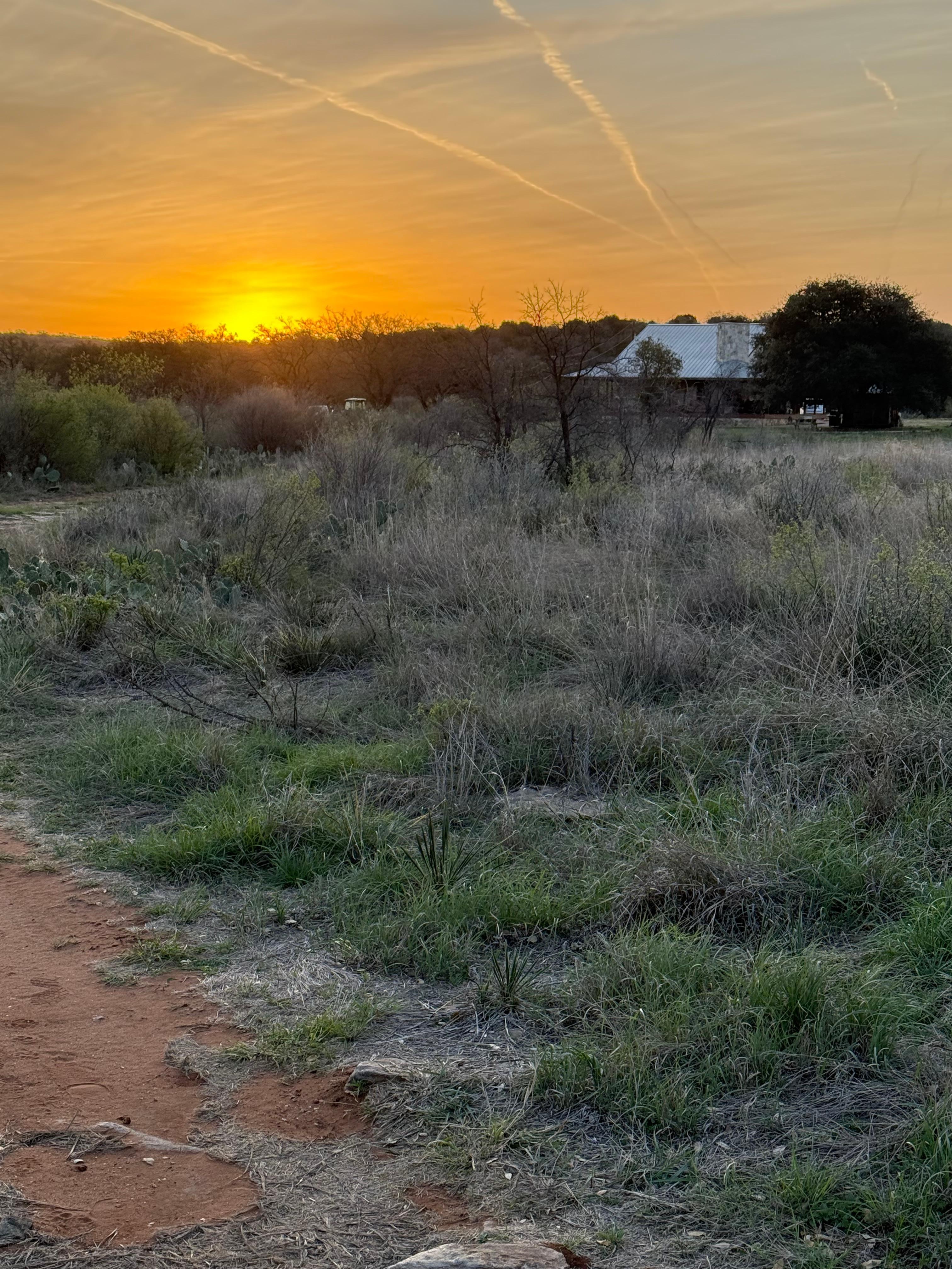 The sunset and sunrises are a dream