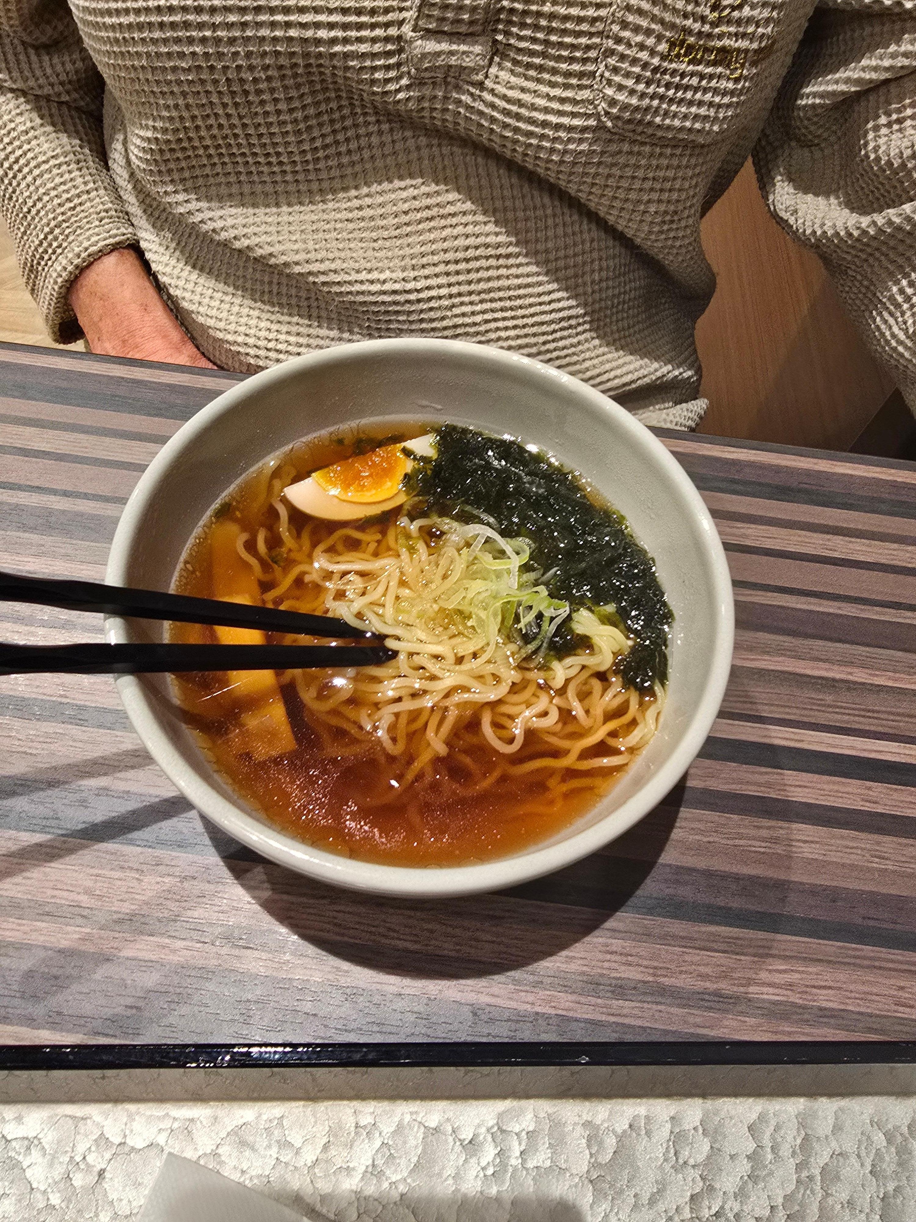 Our noodles at 9:30pm.