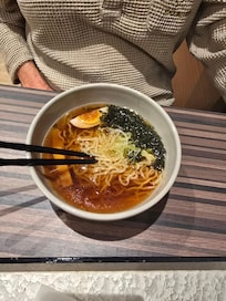 Our noodles at 9:30pm.