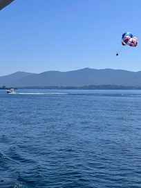 Parasailer on Lake George!