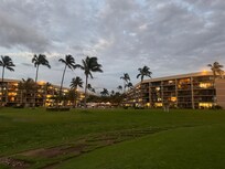 Looking from the beach.
