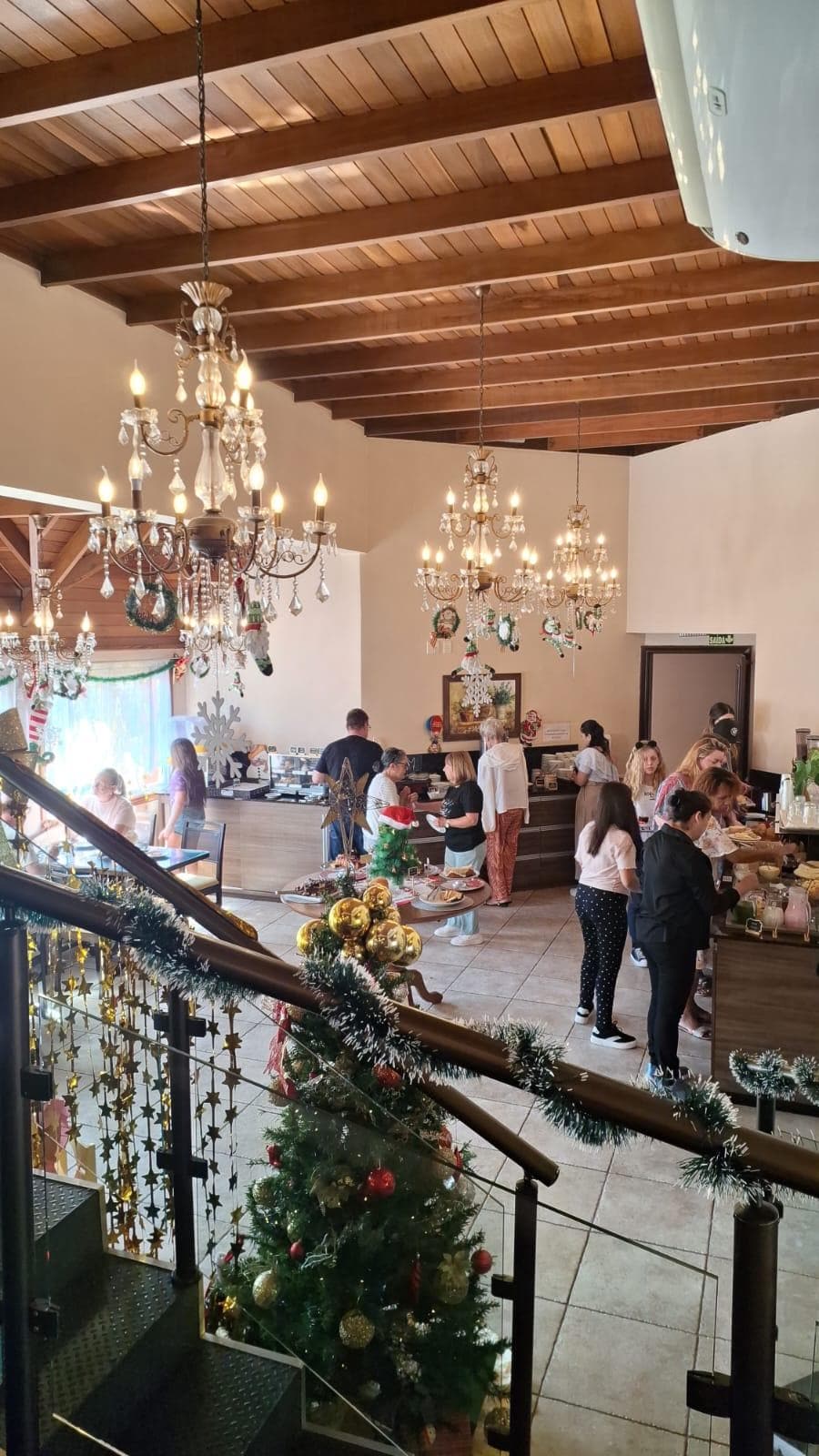 Salão do café com mezanino!