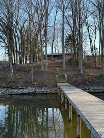 View from the private pier.