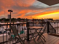 Sunset from the deck