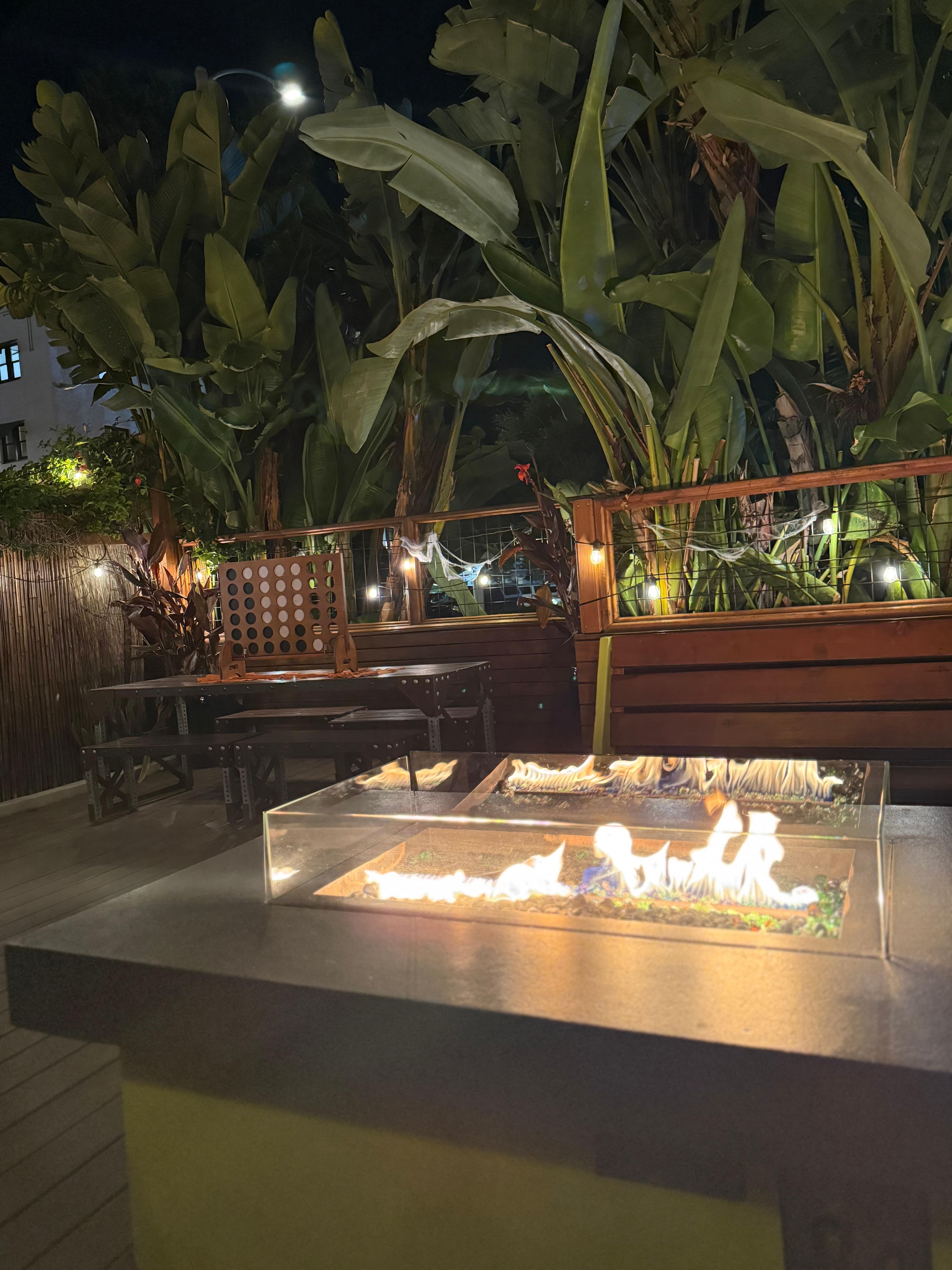 Outdoor sitting area