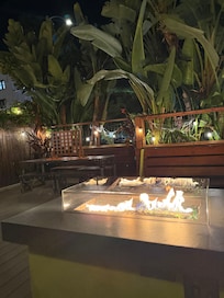Outdoor sitting area
