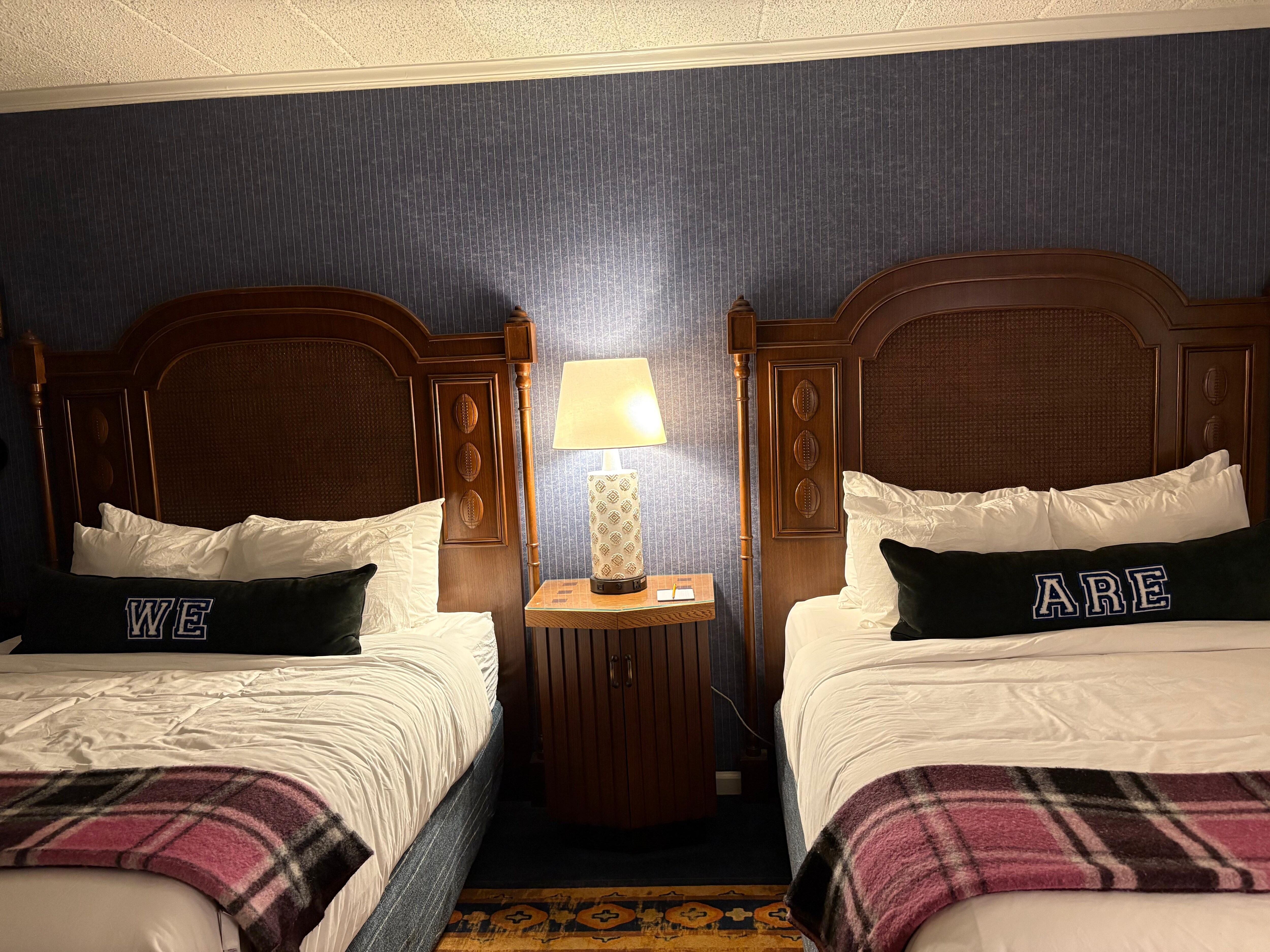 Very comfy beds!