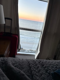 View from window in bedroom.