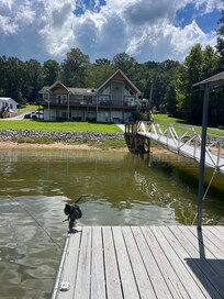 Coming in from boat