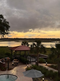 Lovely marsh view from our unit.