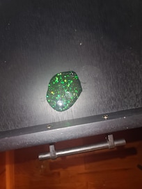 Slime stuck inside nightstand. Was removed by maintenance promptly!