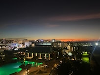 view from pool view room