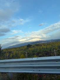 Vista da estrada , chegando no hotel