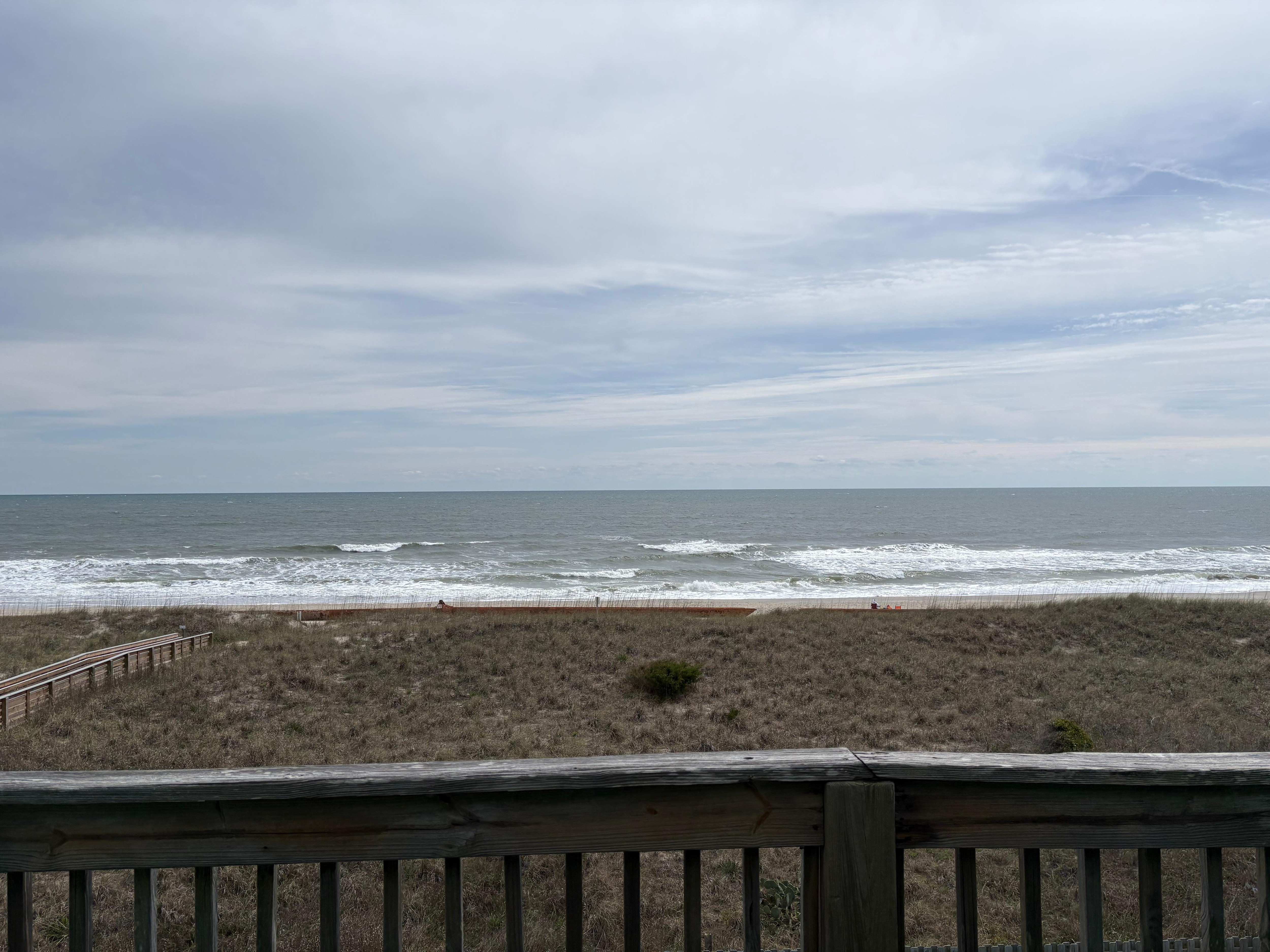 View from front balcony. 