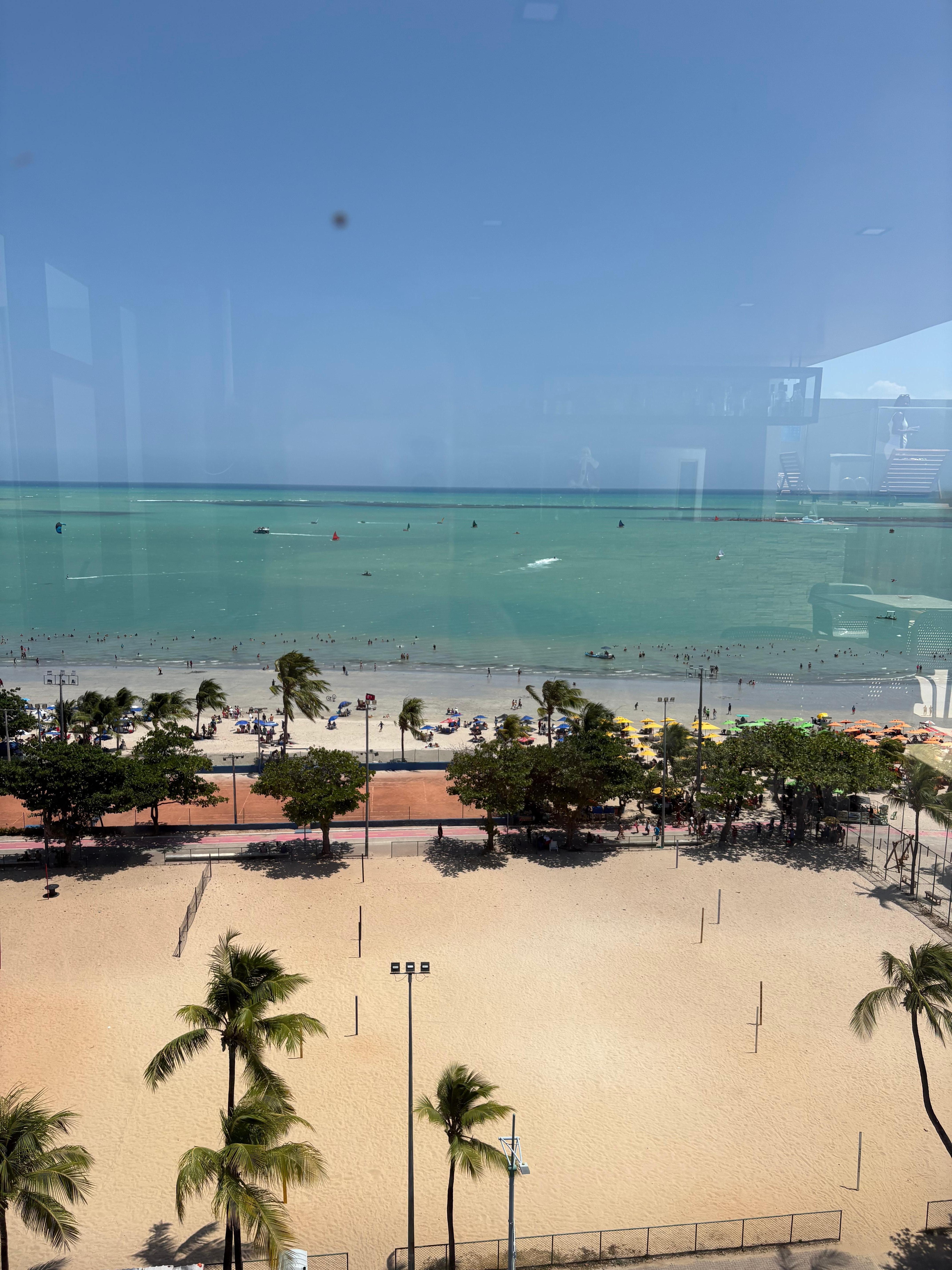 Vista do quarto / amanhecer 