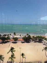 Vista do quarto / amanhecer