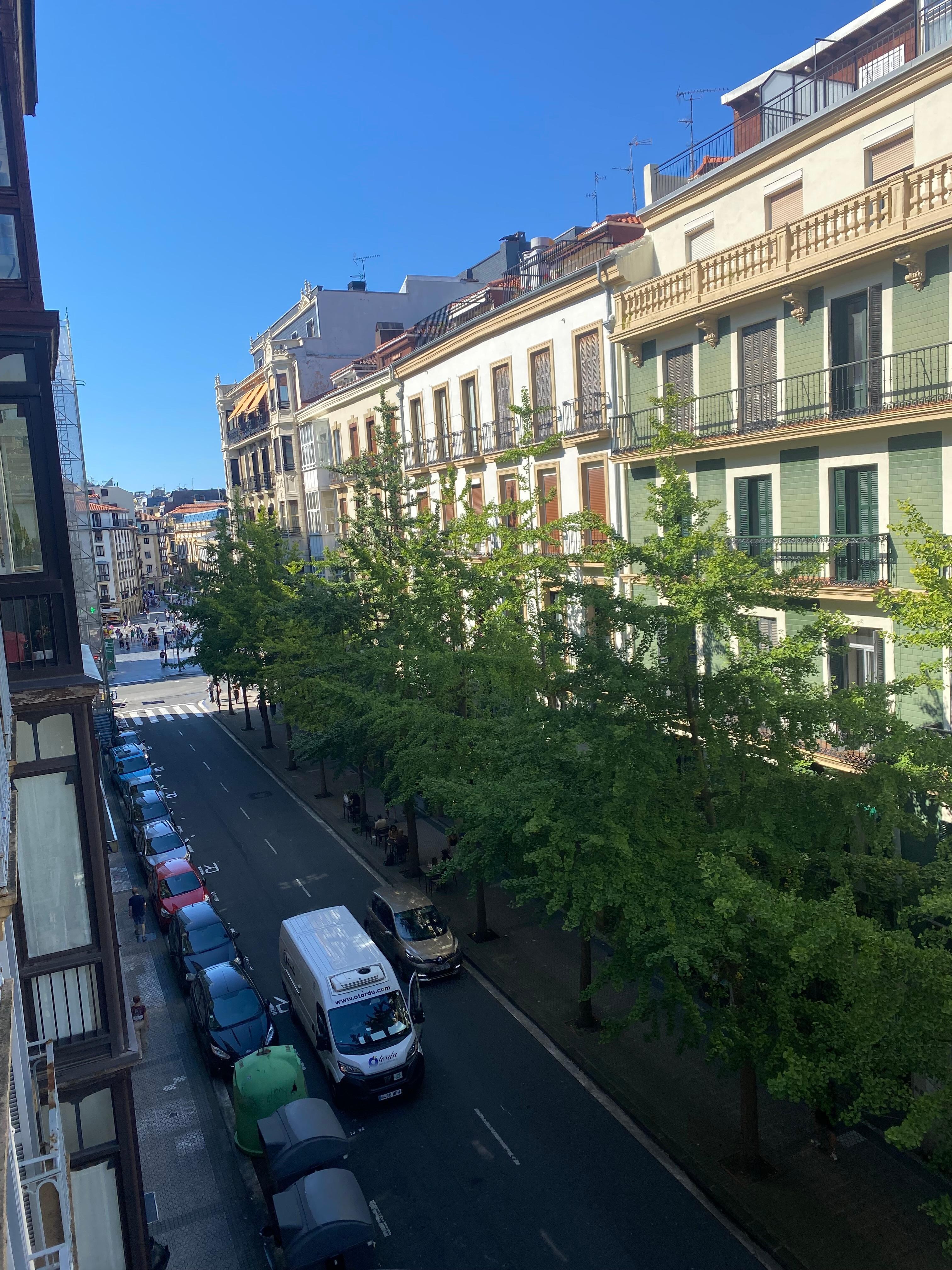 View from our balcony.
