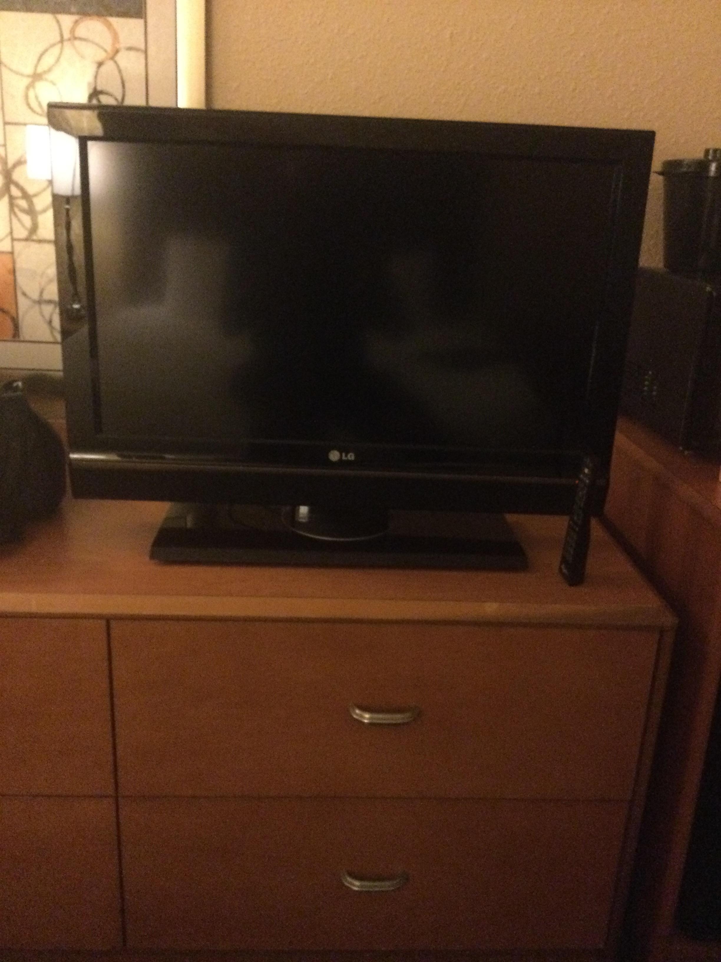 Small old television 