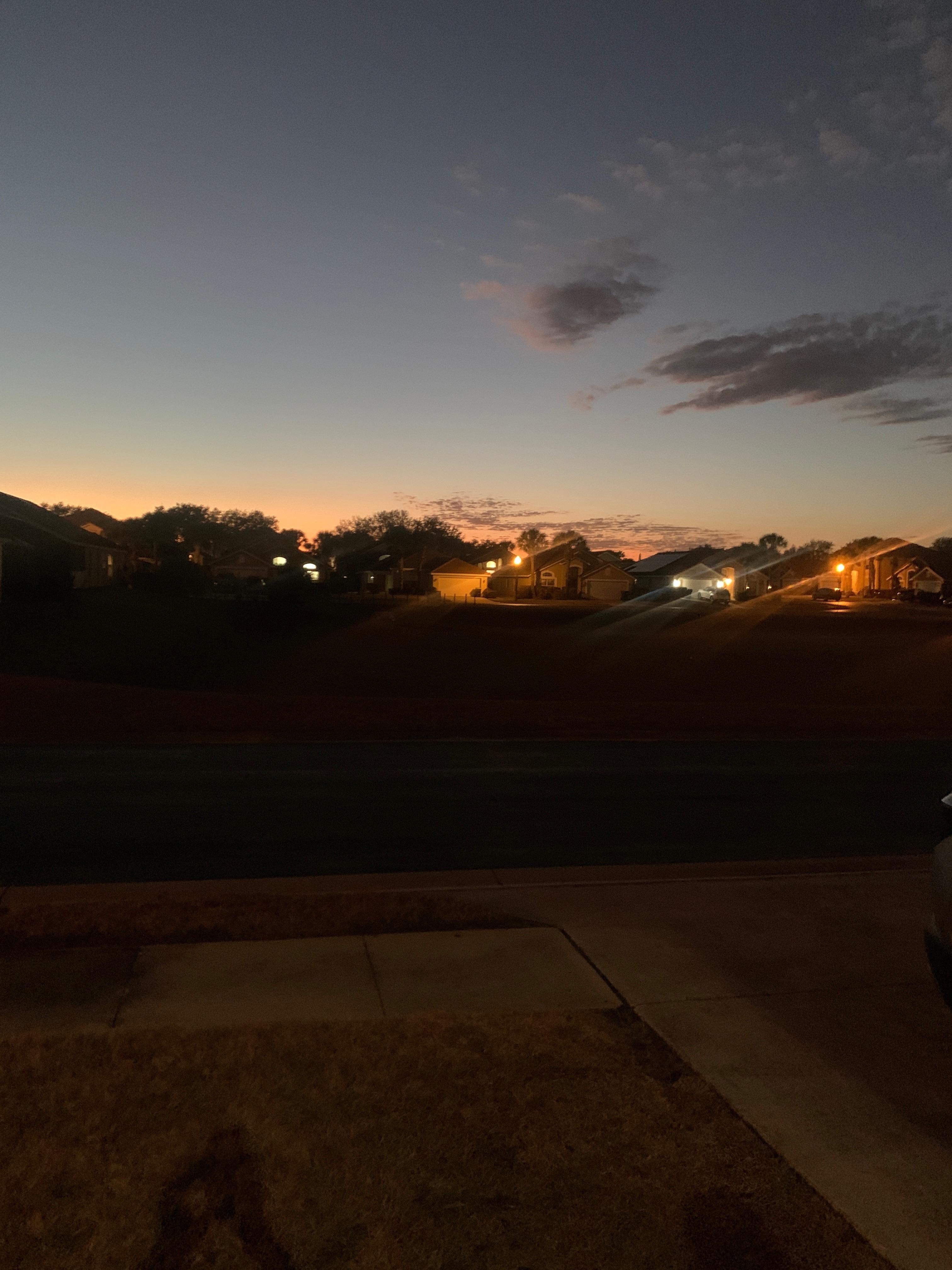 A beautiful sunset