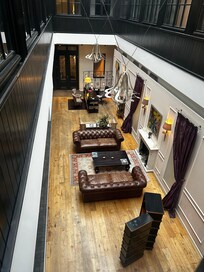 Reception from upper floor