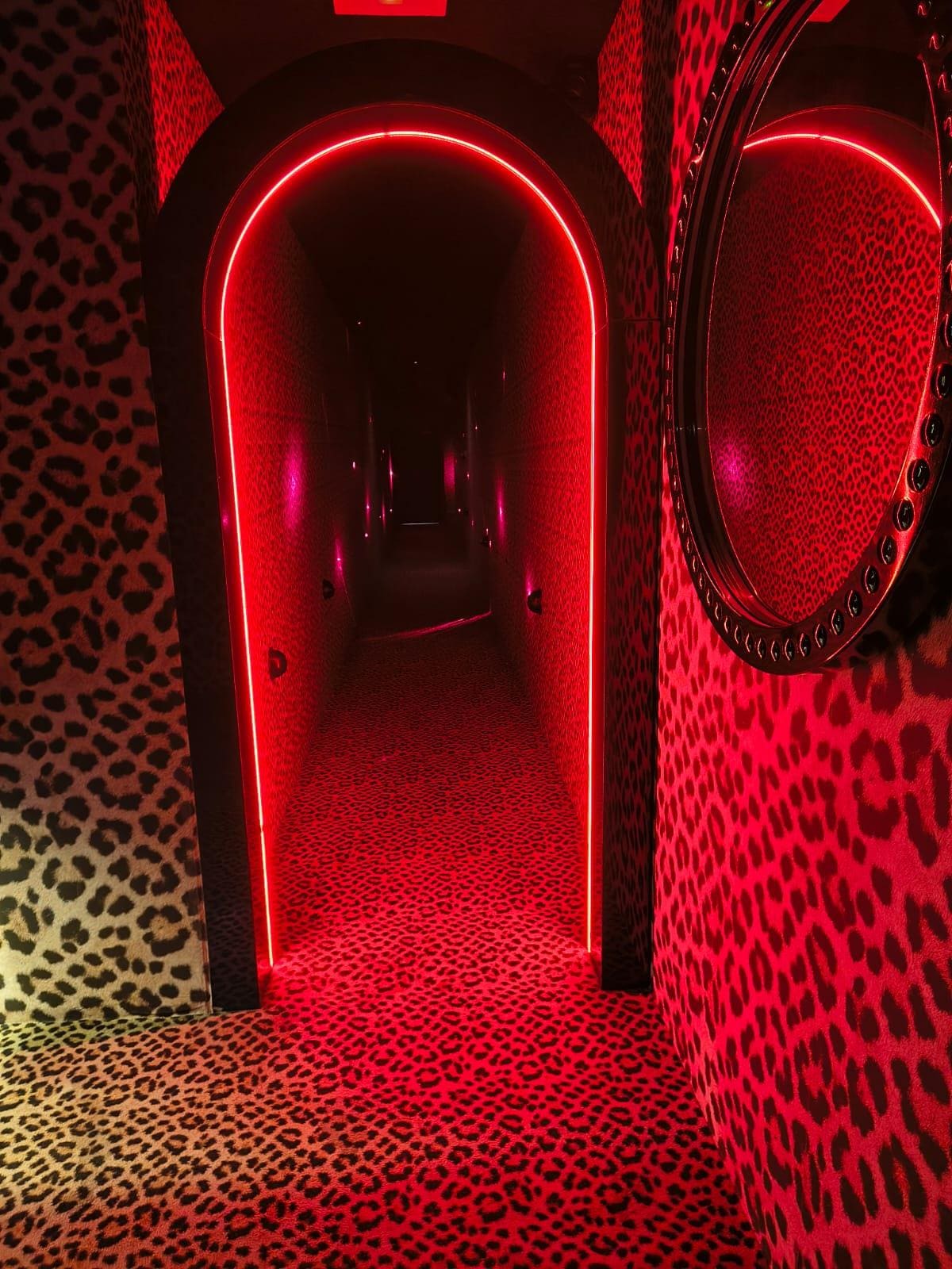 Intriguing and slightly (but genuinely) scary corridor on mystery floor. Ended in locked room with multiple locks!