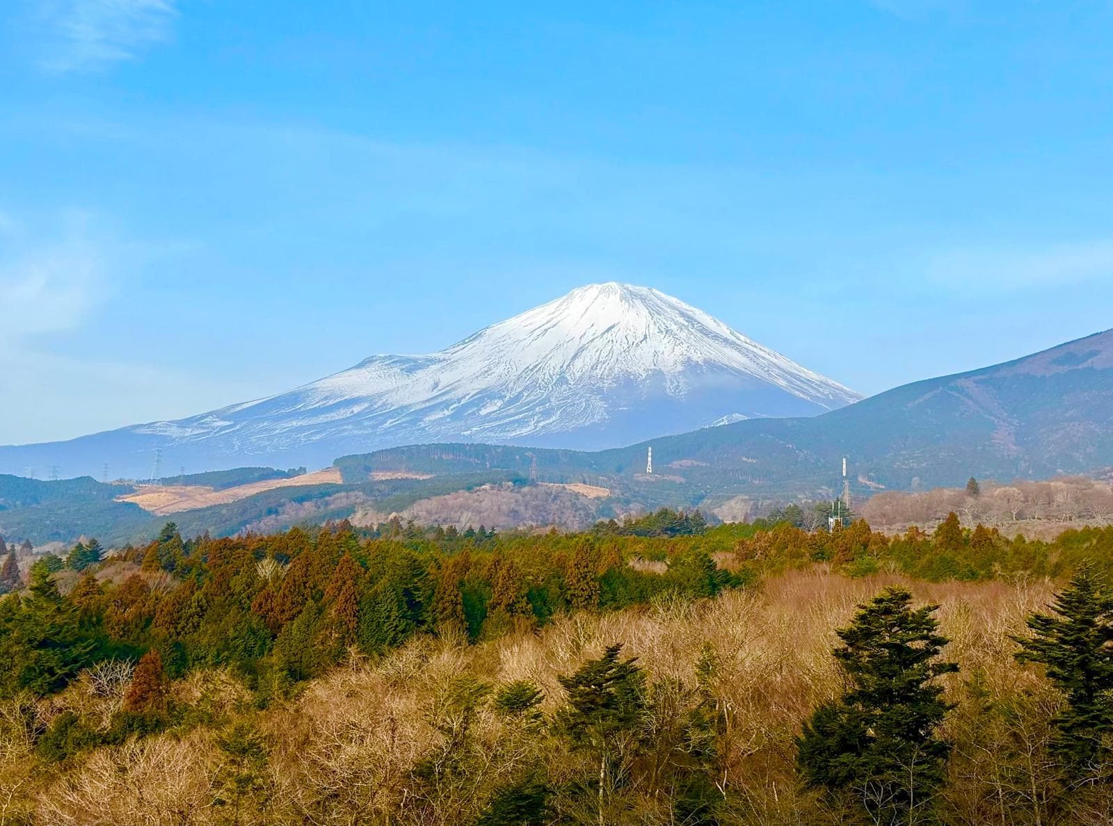 View from room balcony