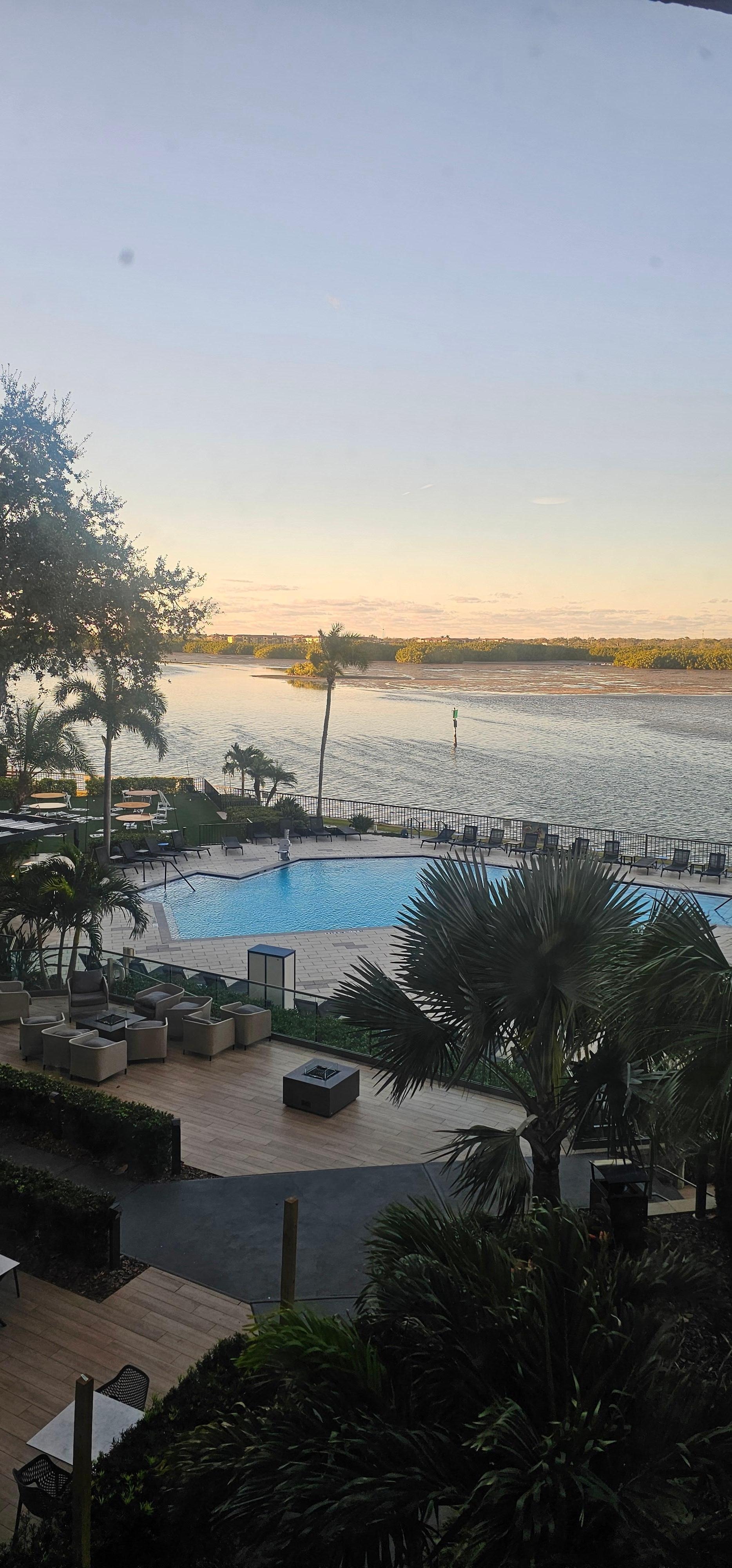 Beautiful views of old tampa bay