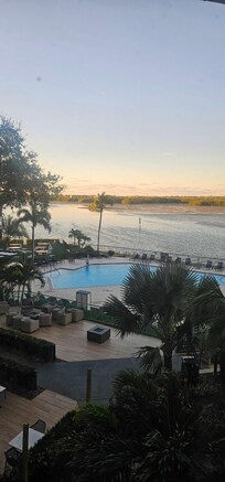 Beautiful views of old tampa bay