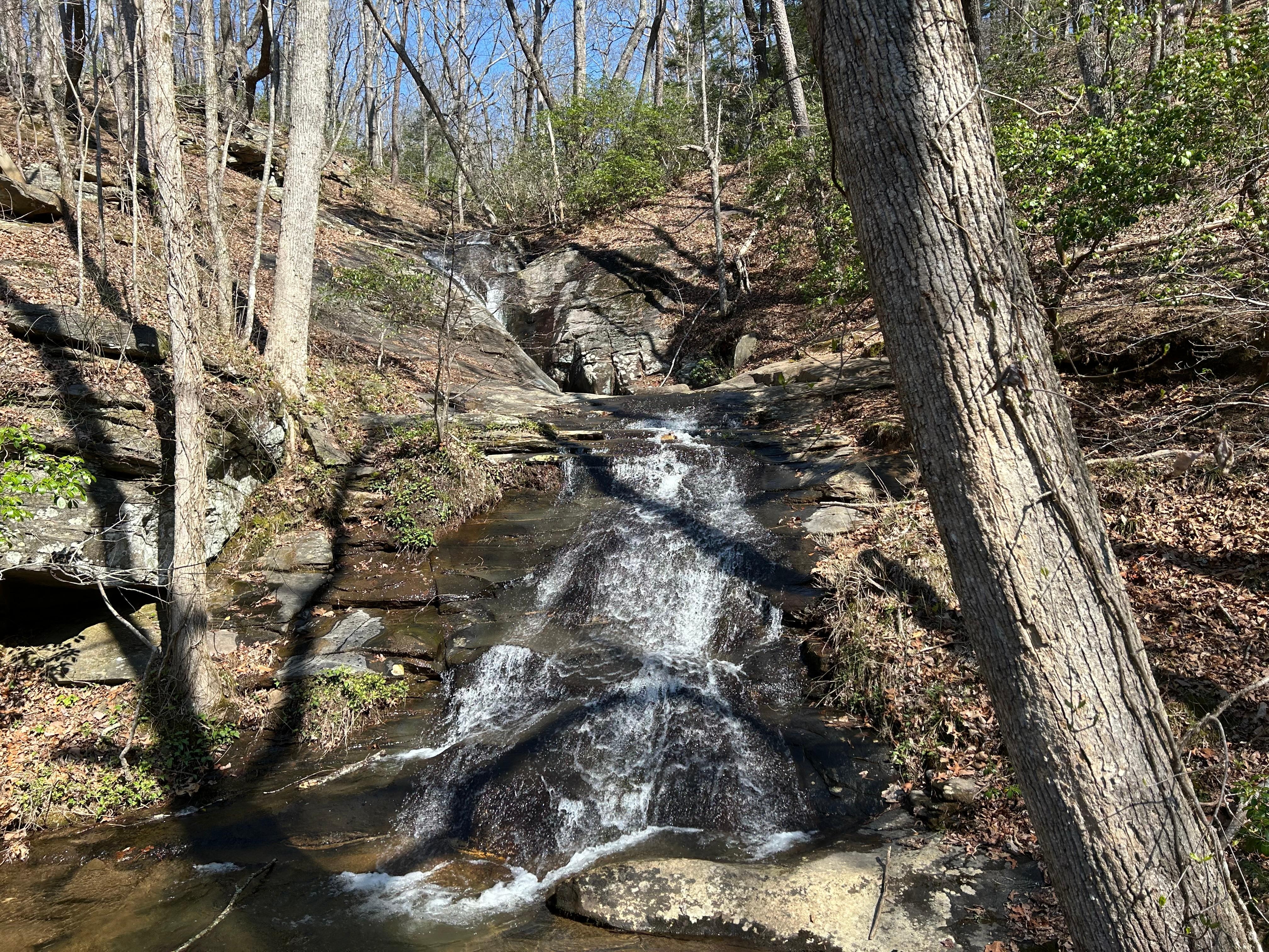 Lower falls of the Jeep trail hike!