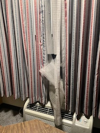 Torn curtains