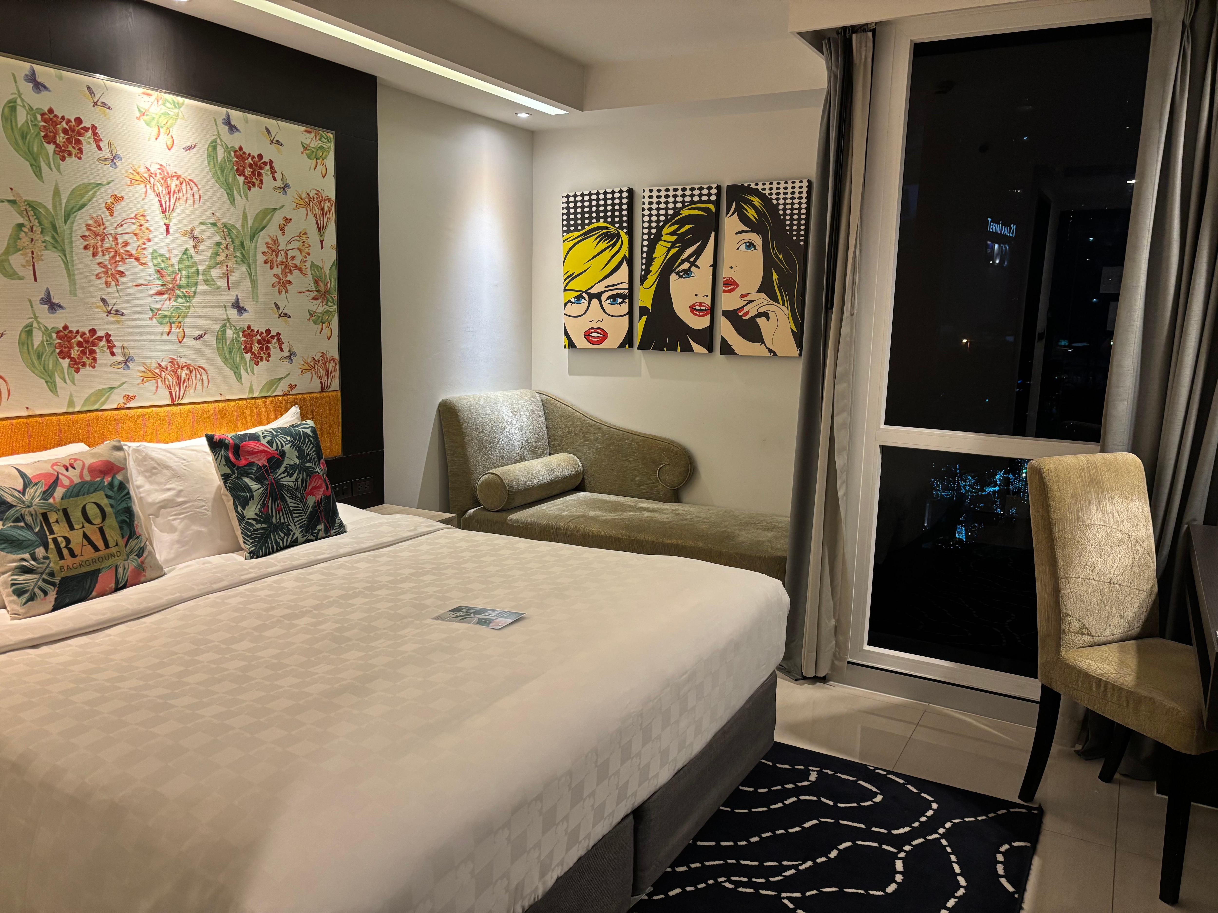 きれいな客室です。