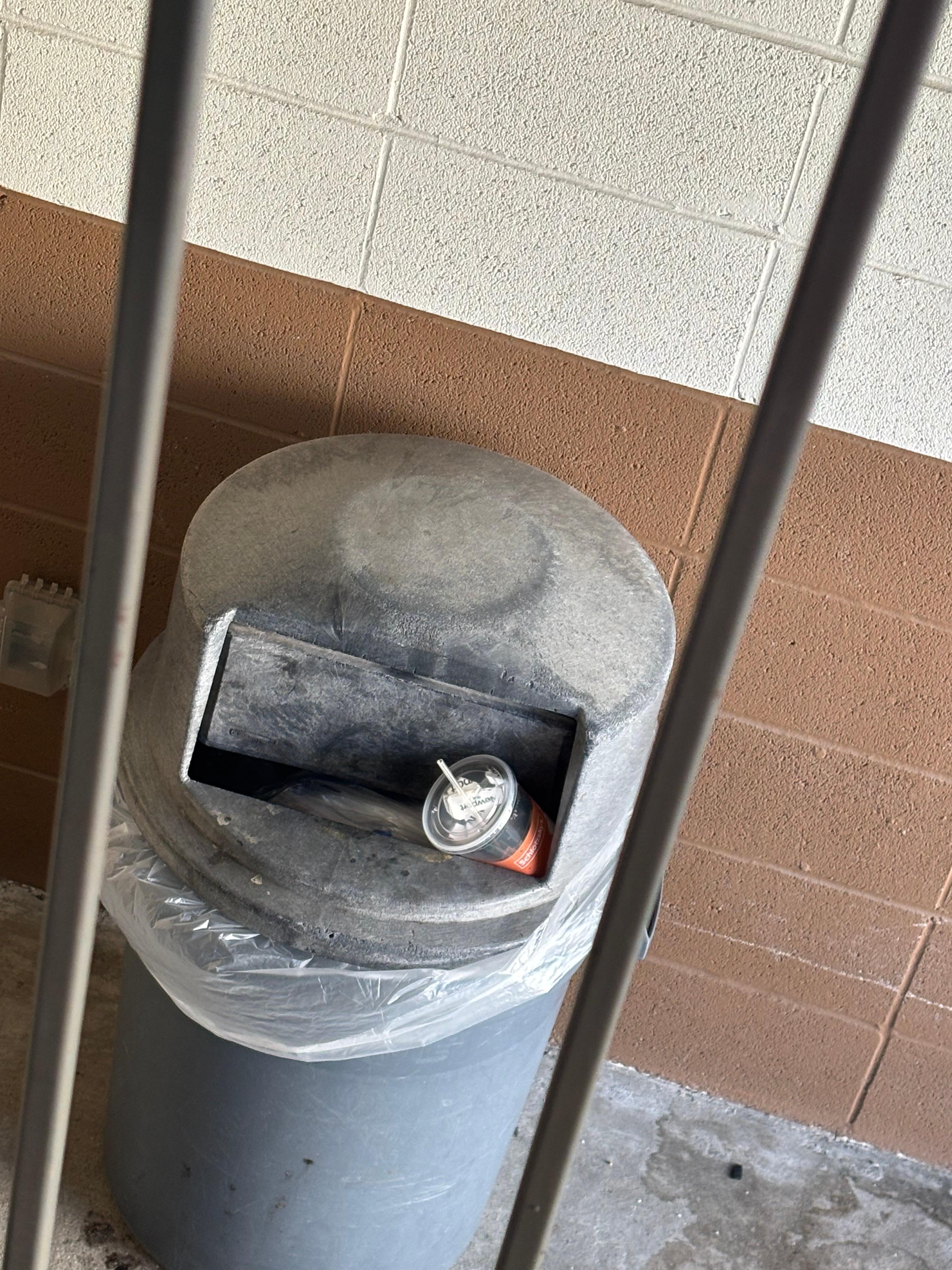 Never removed in the four days we were there.