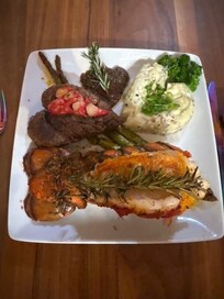 Had a Chief Come in and Fix Valentines Dinner