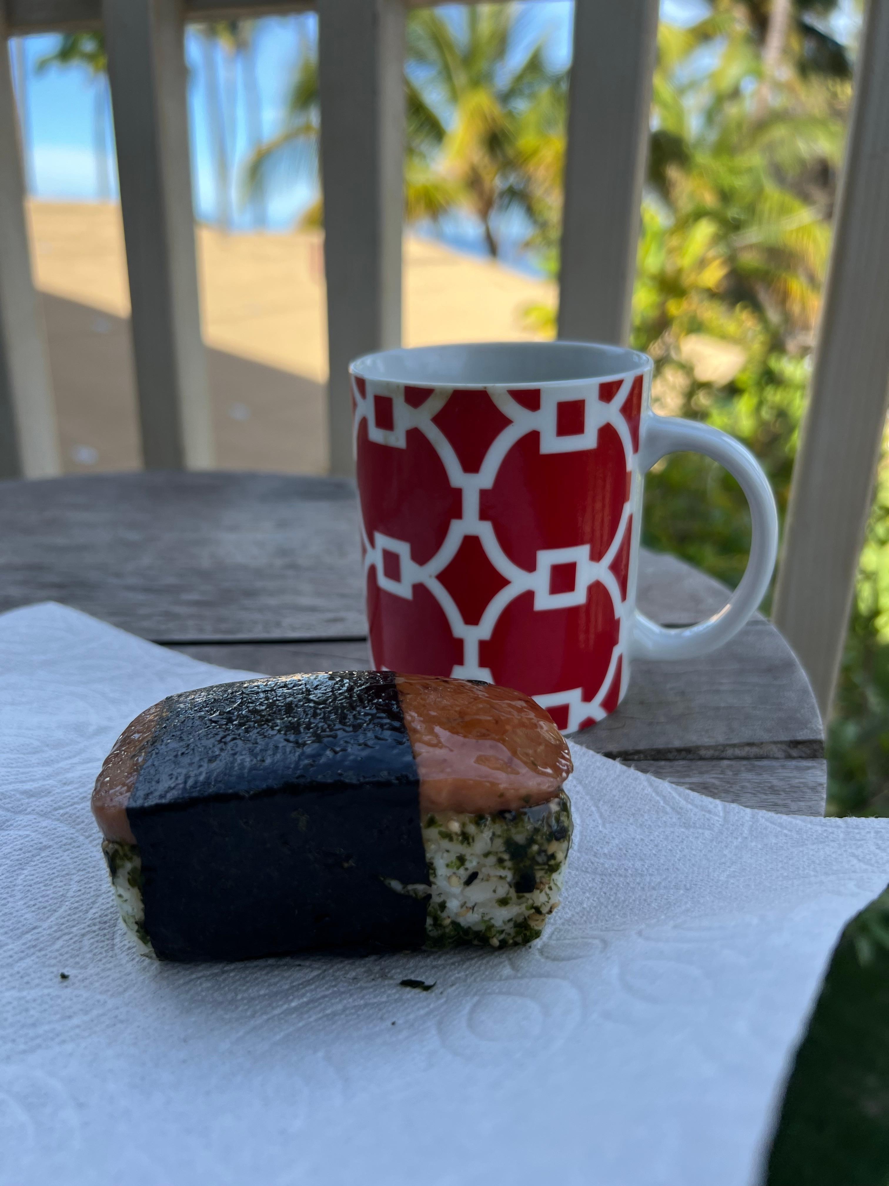 The best mornings on the balcony.