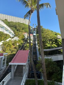 The Furnicular we had to take to go anywhere else in the resort. Do not stay in the marina area—it’s inconvenient to say the least!