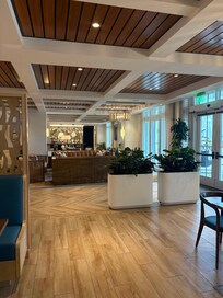 Lobby inside new Sweetgrass resort