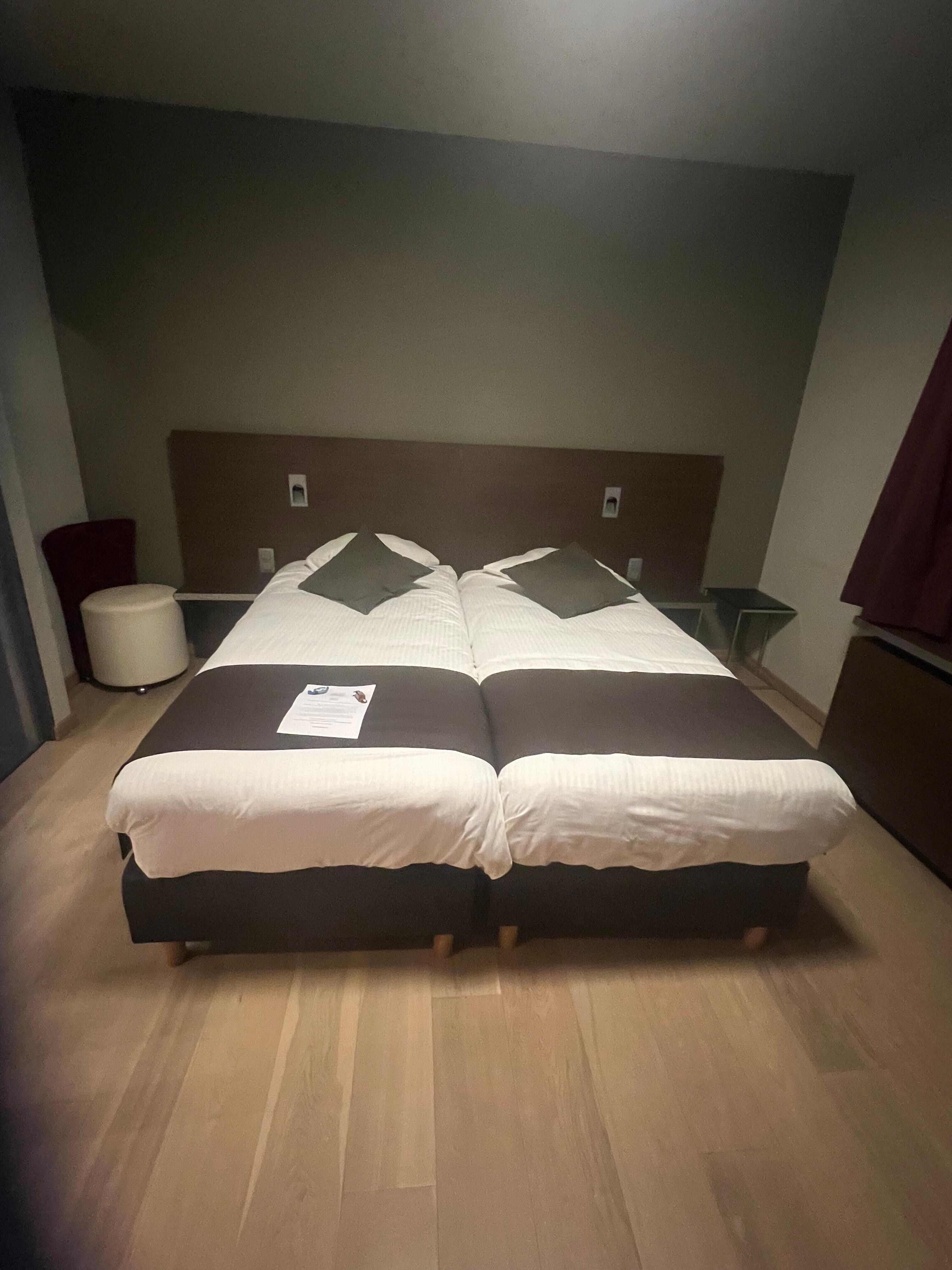 Beds were very comfy and the room was beautifully decorated and modern. As well as spacious.