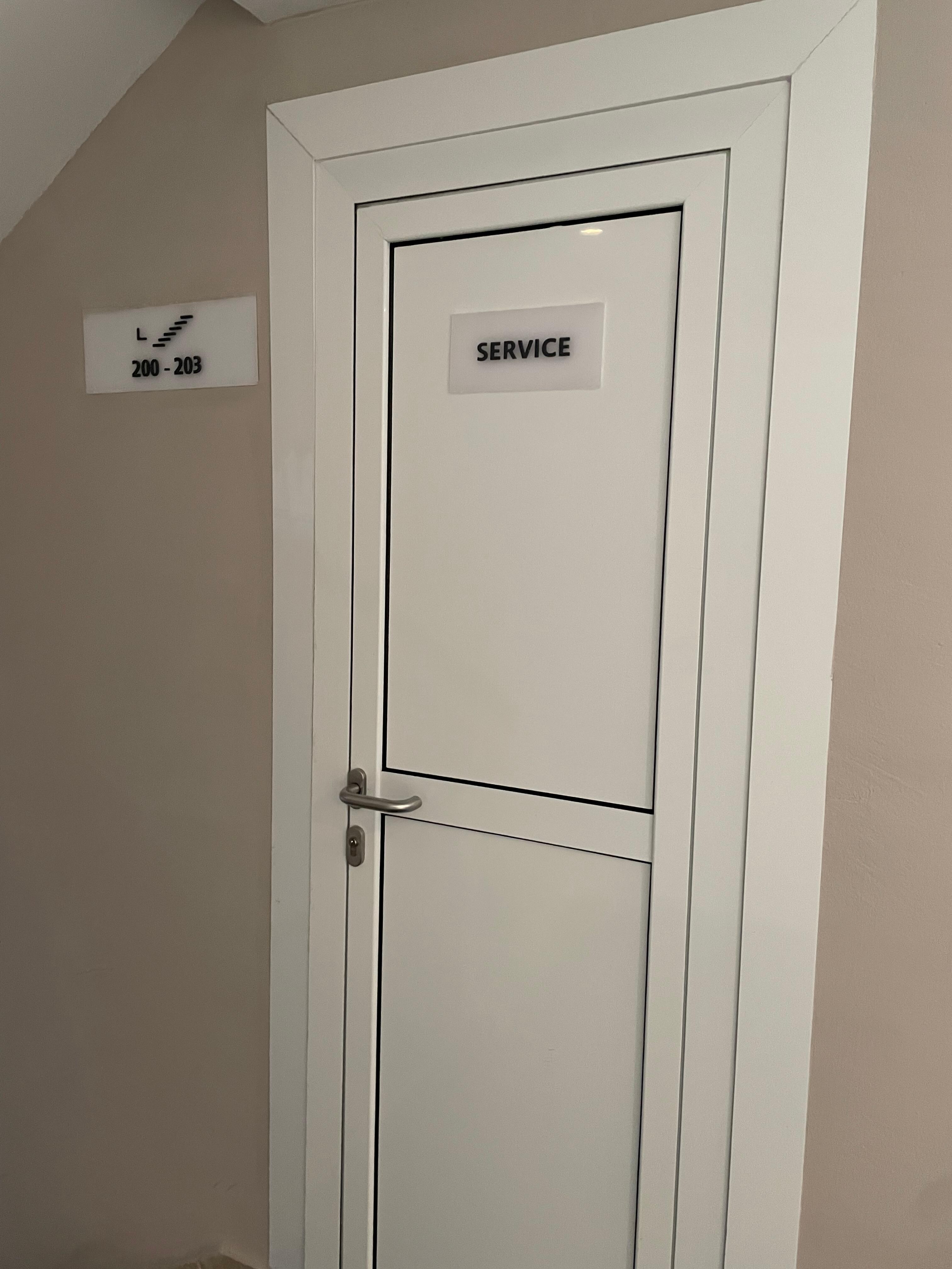 The complex’s hot water system, located below our room, which was so hot it heated our bed