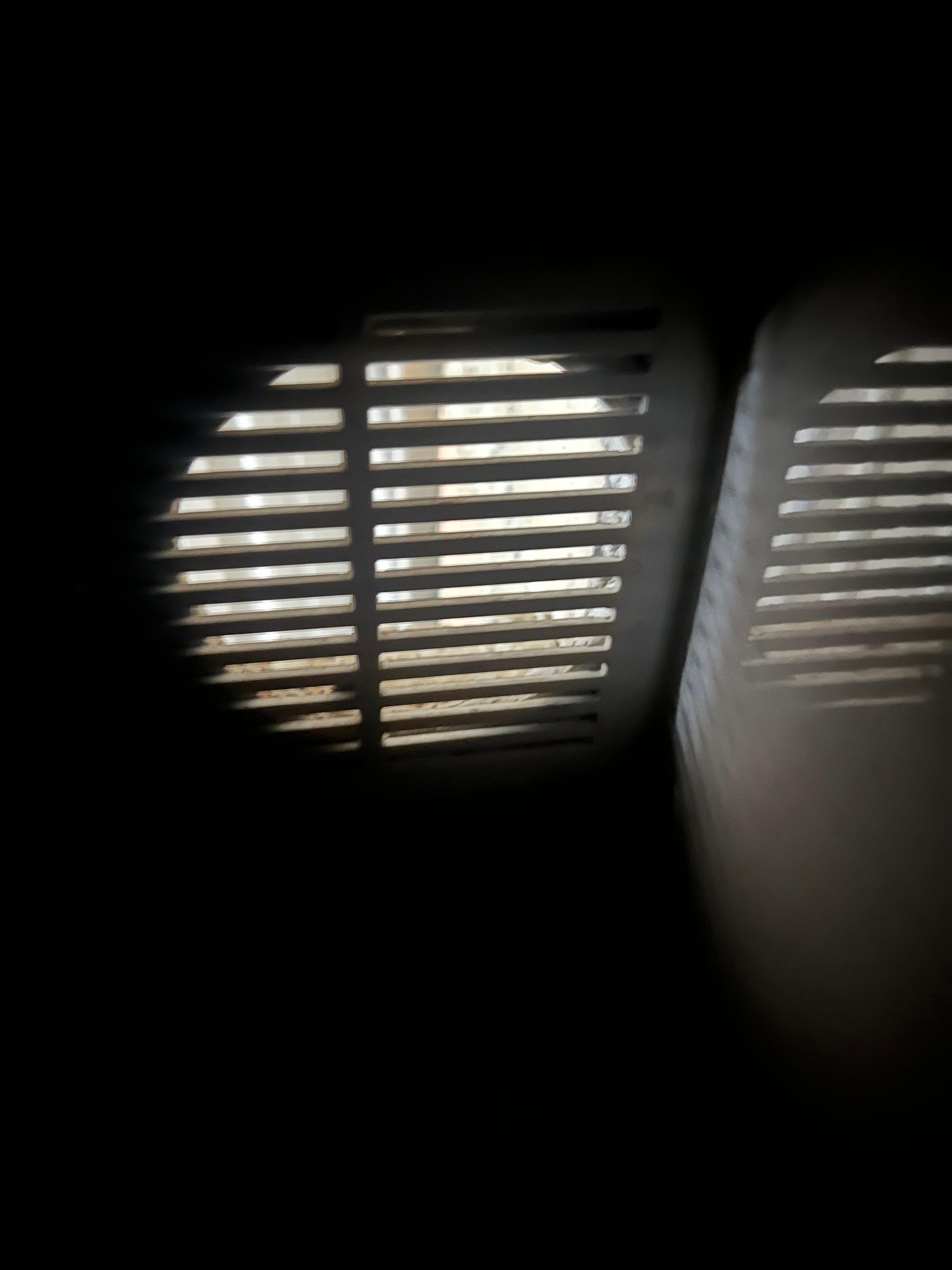 Someone can stand over the hole and see someone showering 