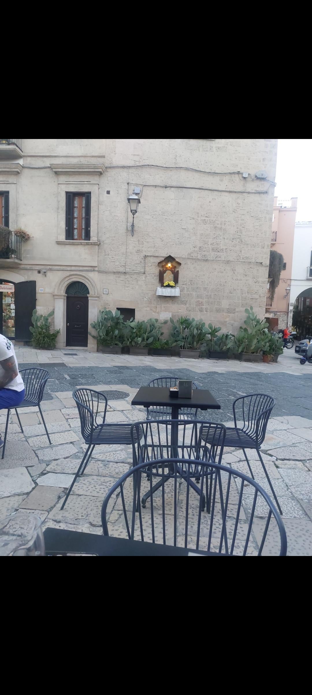 In the square really beautiful 