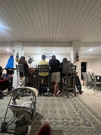 Enjoying the Pacers game!