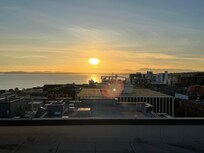 Rooftop view around sunset