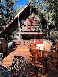 Great place to enjoy being outside. Lots of seating 😉