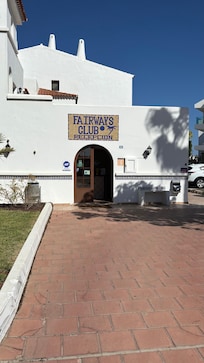 Der Eingang zur Rezeption