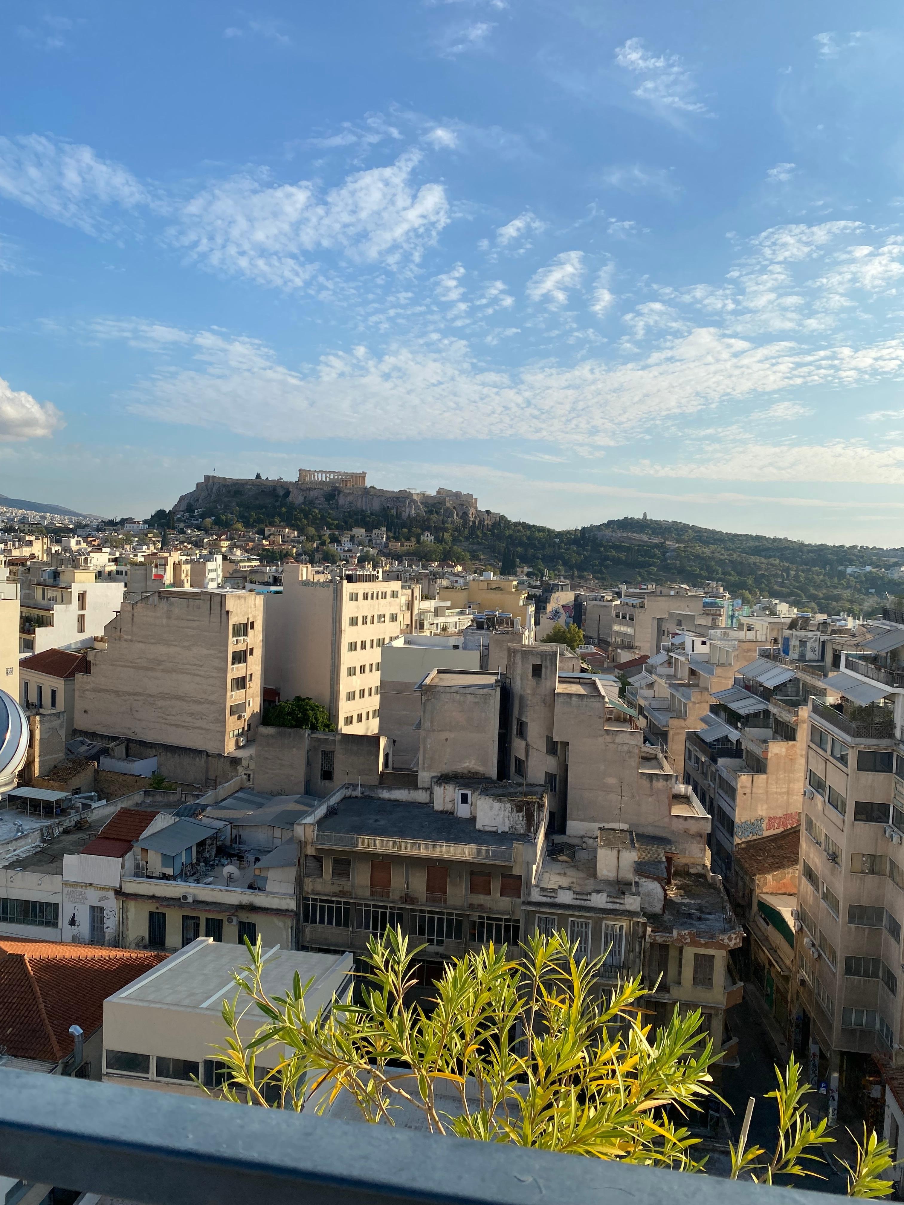 View from the rooftop deck 