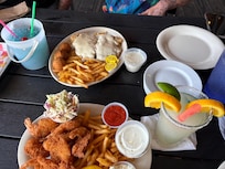 Excellent food at Fin’s restaurant