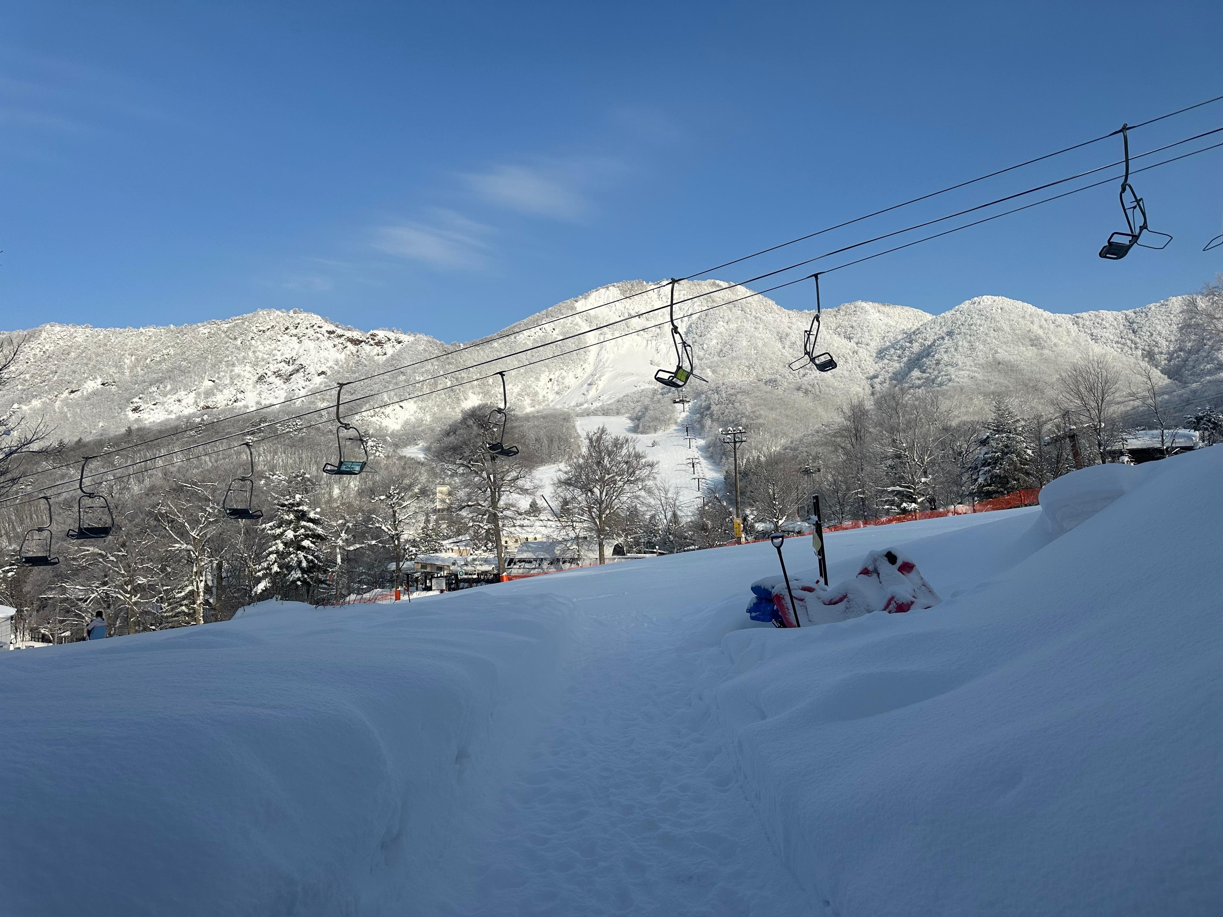 View from the entry… right where you put your skis on