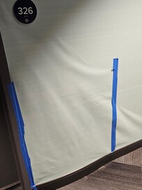 Hallway wall
