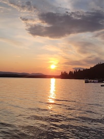 Sunset from the dock.