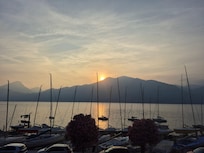 Sunset from balcony
